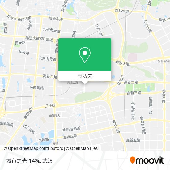 城市之光-14栋地图