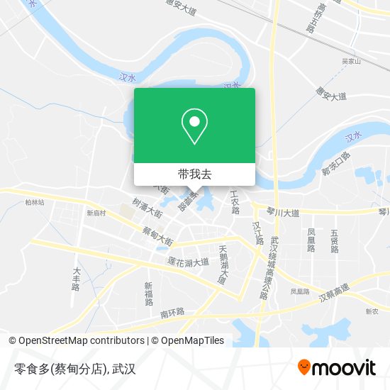 零食多(蔡甸分店)地图