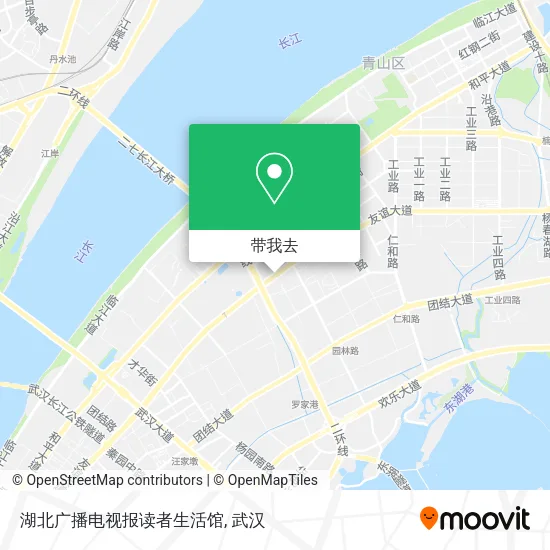 湖北广播电视报读者生活馆地图