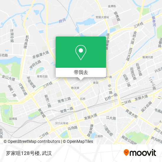 罗家咀128号楼地图