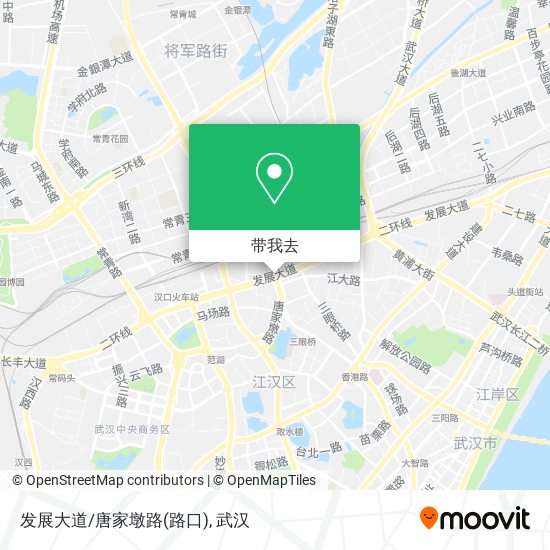 发展大道/唐家墩路(路口)地图