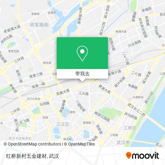红桥新村五金建材地图