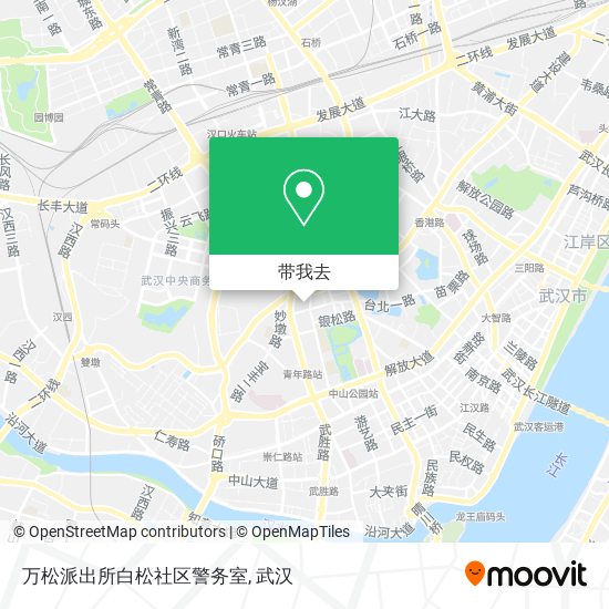 万松派出所白松社区警务室地图