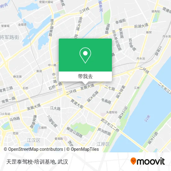 天罡泰驾校-培训基地地图