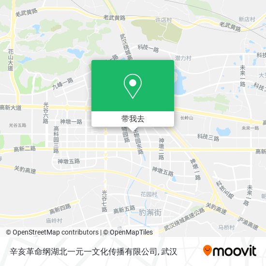 辛亥革命纲湖北一元一文化传播有限公司地图