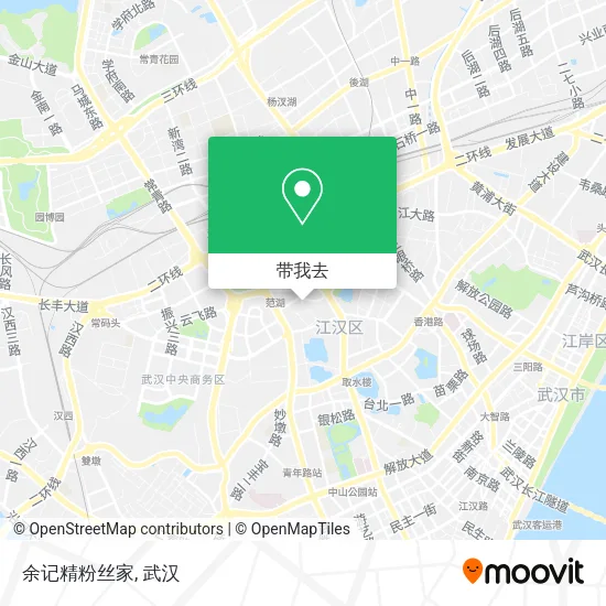 余记精粉丝家地图