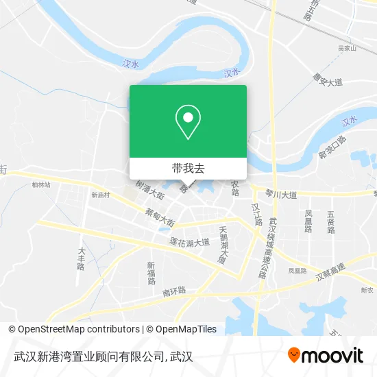 武汉新港湾置业顾问有限公司地图