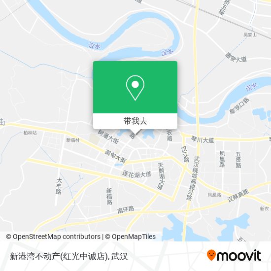新港湾不动产(红光中诚店)地图