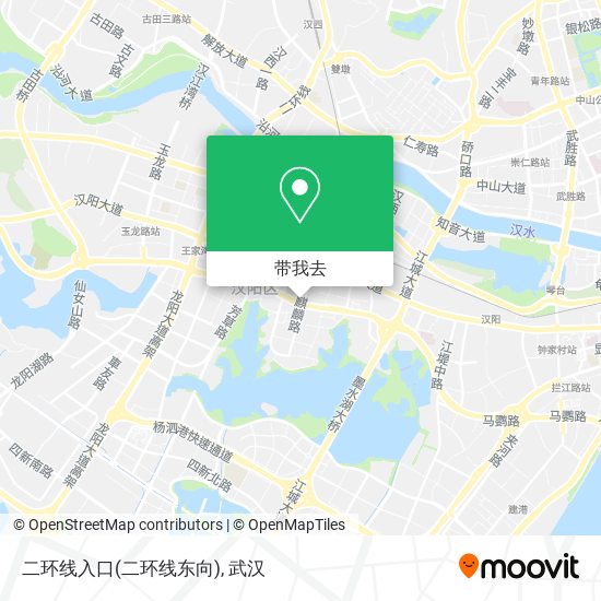 二环线入口(二环线东向)地图