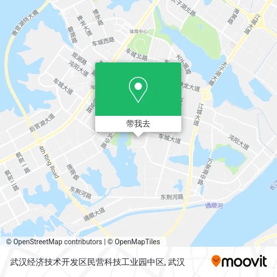 武汉经济技术开发区民营科技工业园中区地图
