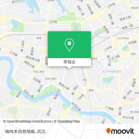 翰纯木自然地板地图