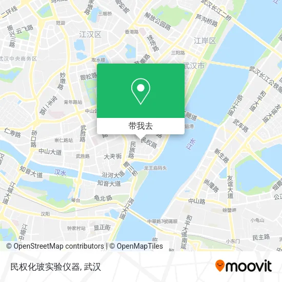 民权化玻实验仪器地图