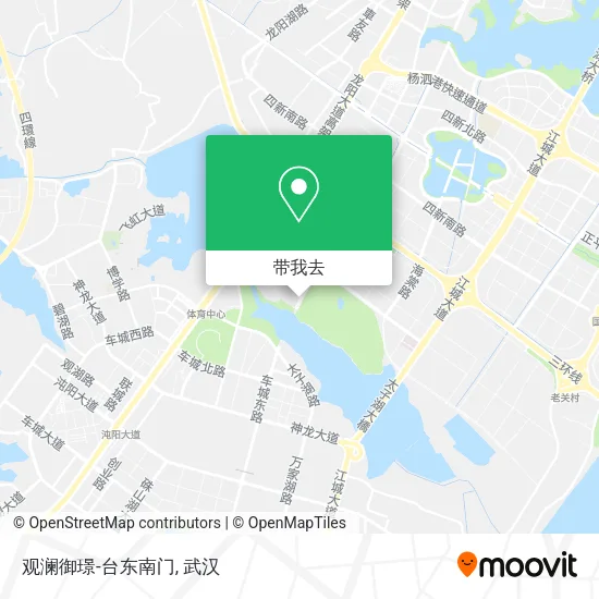 观澜御璟-台东南门地图
