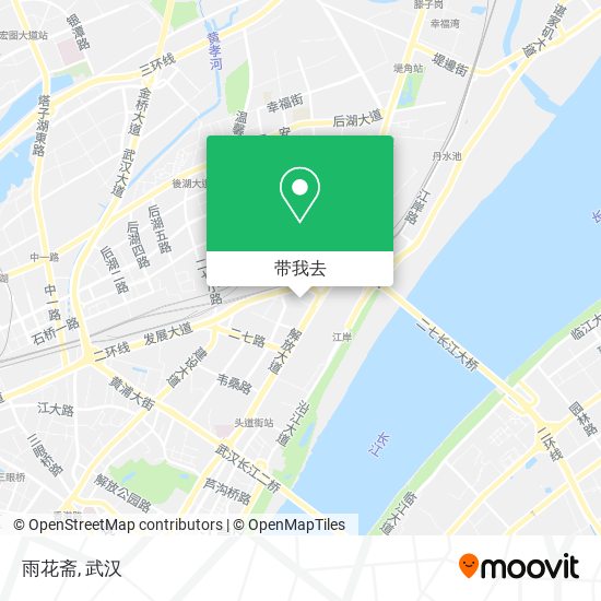 雨花斋地图