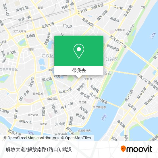 解放大道/解放南路(路口)地图