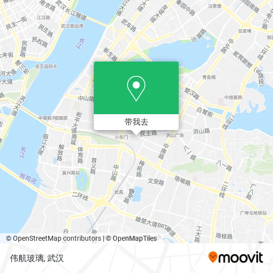 伟航玻璃地图