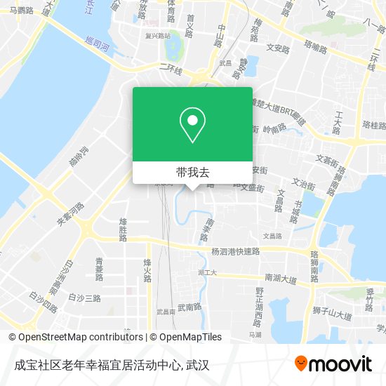 成宝社区老年幸福宜居活动中心地图