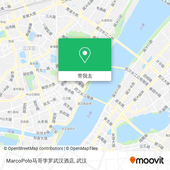 MarcoPolo马哥孛罗武汉酒店地图