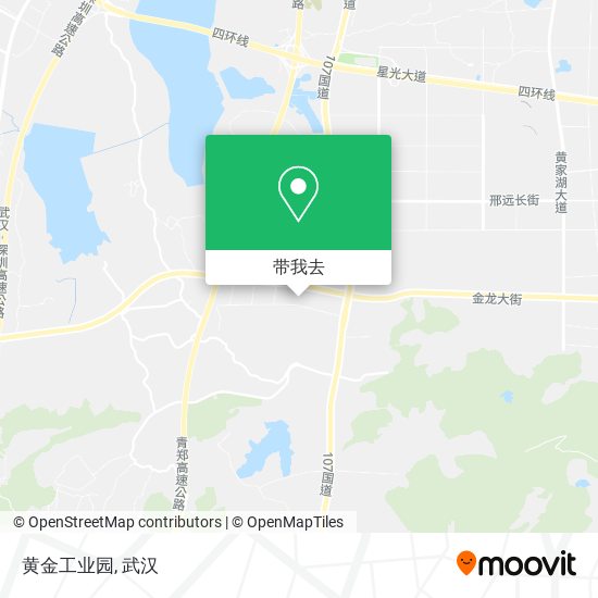 黄金工业园地图
