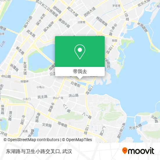 东湖路与卫生小路交叉口地图