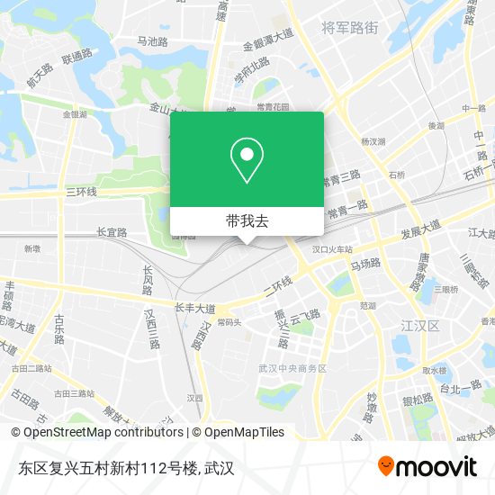 东区复兴五村新村112号楼地图