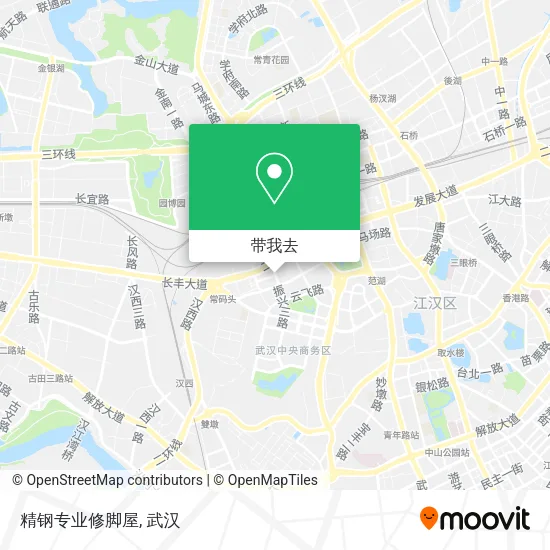 精钢专业修脚屋地图