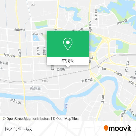 恒大门业地图