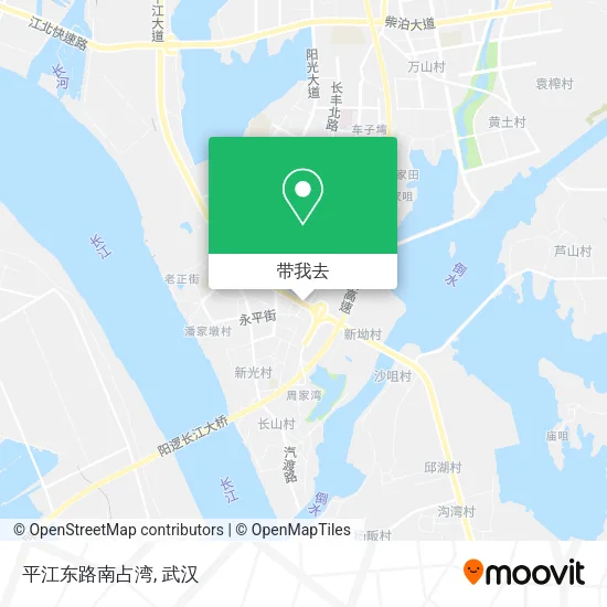平江东路南占湾地图