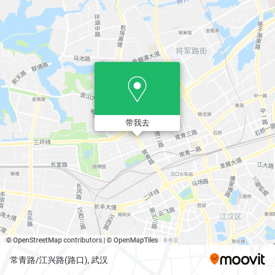 常青路/江兴路(路口)地图