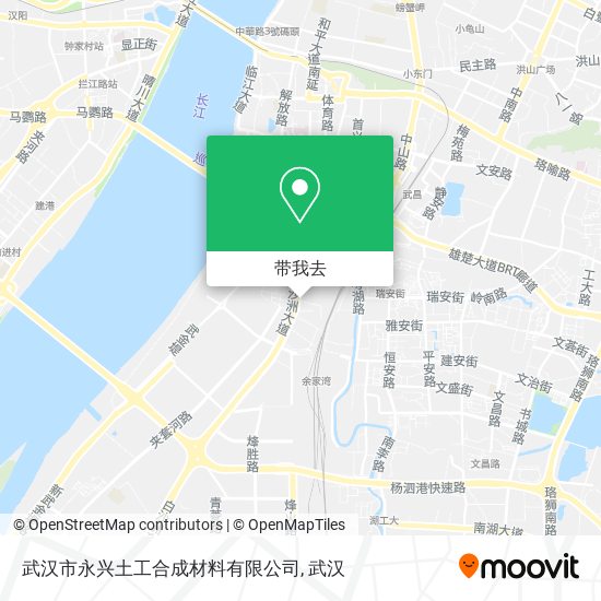 武汉市永兴土工合成材料有限公司地图