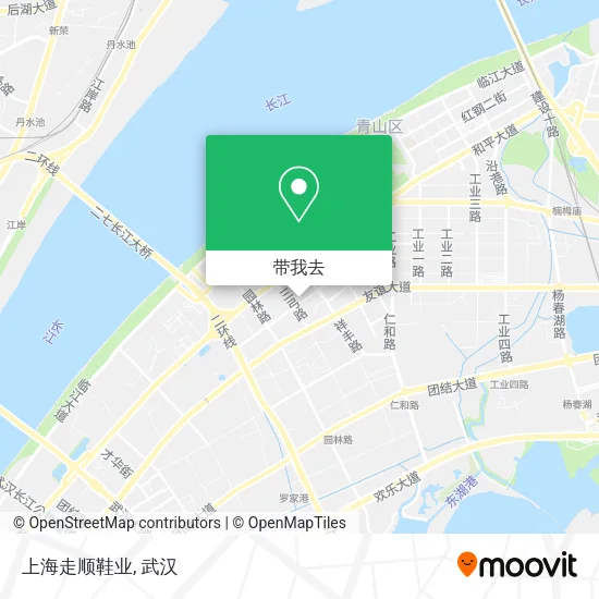 上海走顺鞋业地图