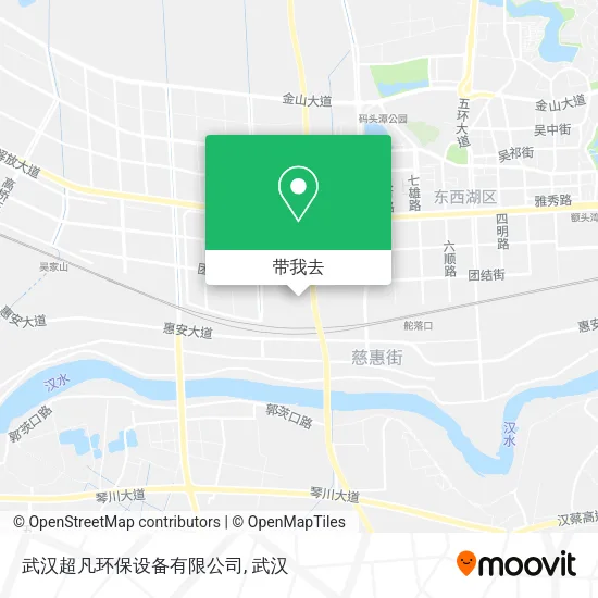 武汉超凡环保设备有限公司地图