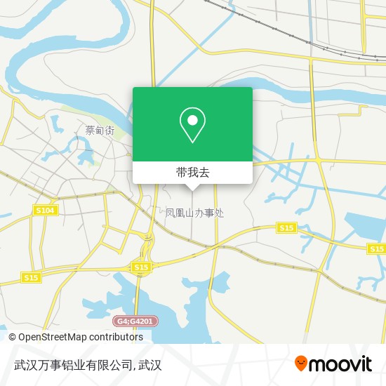 武汉万事铝业有限公司地图