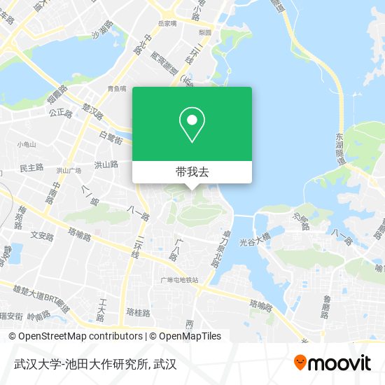 武汉大学-池田大作研究所地图
