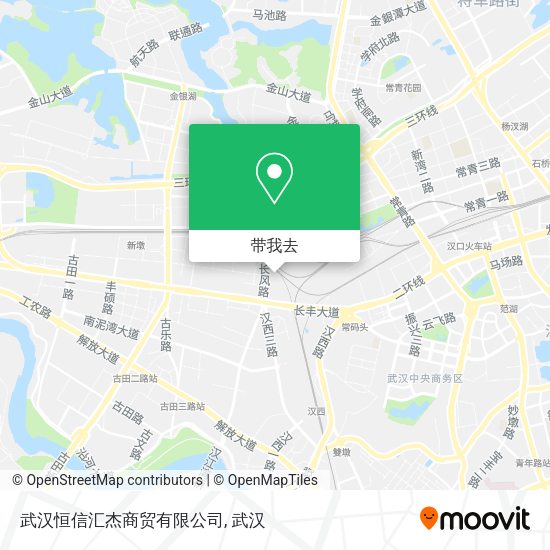武汉恒信汇杰商贸有限公司地图