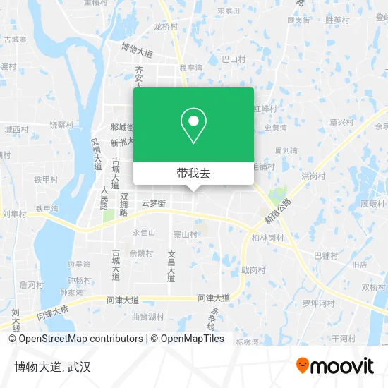博物大道地图
