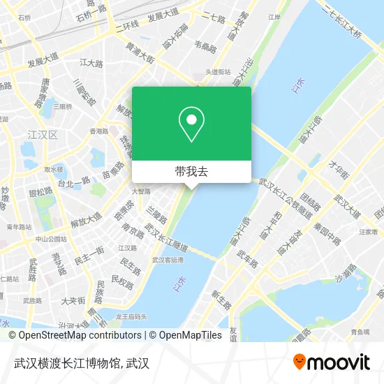 武汉横渡长江博物馆地图