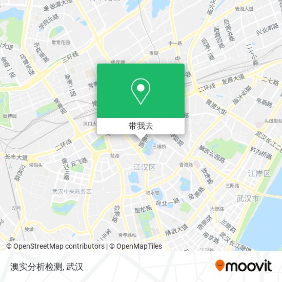 澳实分析检测地图