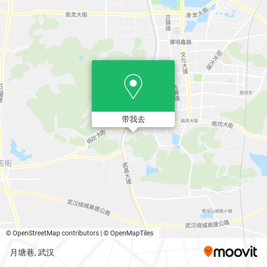 月塘巷地图