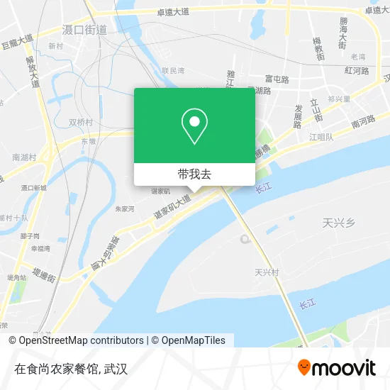 在食尚农家餐馆地图