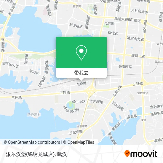 派乐汉堡(锦绣龙城店)地图