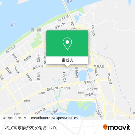 武汉富东物资友发钢管地图