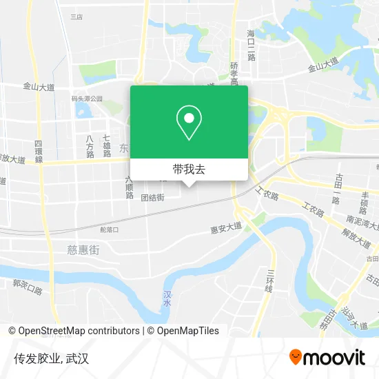 传发胶业地图