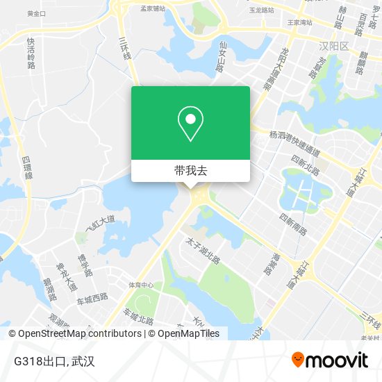 G318出口地图