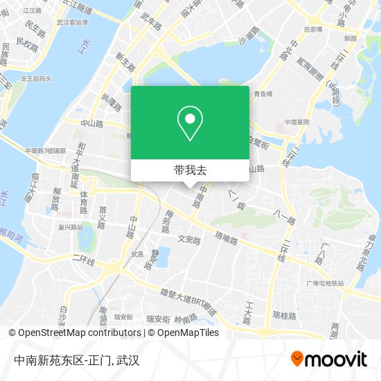 中南新苑东区-正门地图