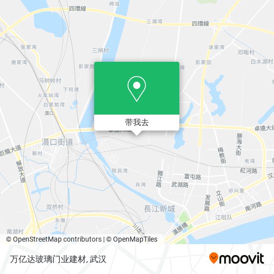 万亿达玻璃门业建材地图