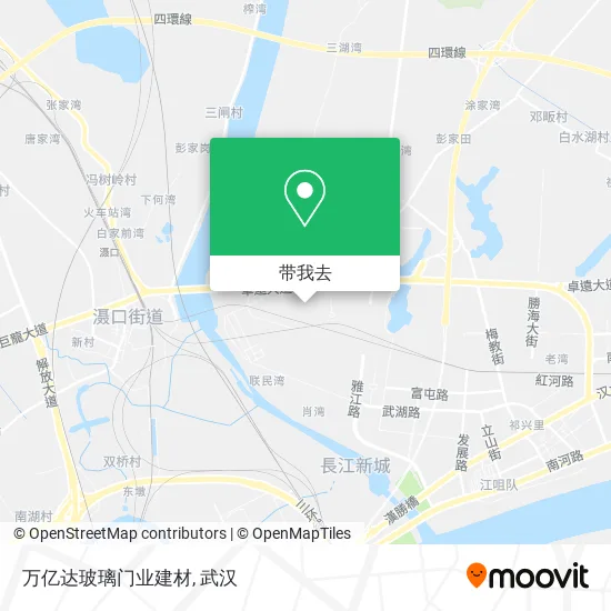 万亿达玻璃门业建材地图