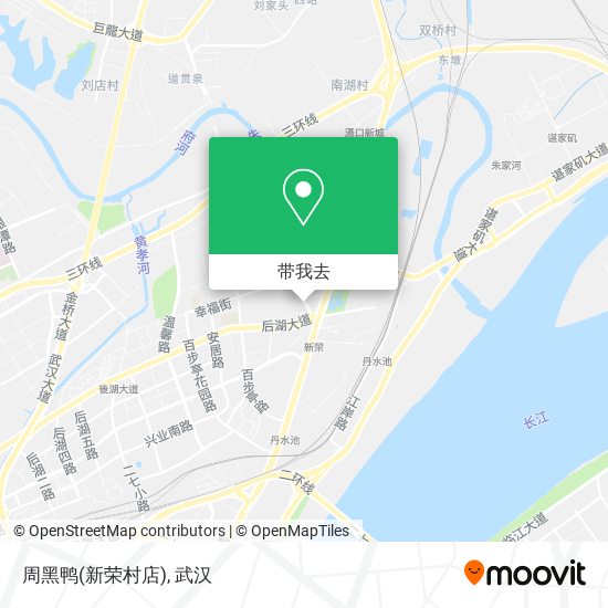 周黑鸭(新荣村店)地图