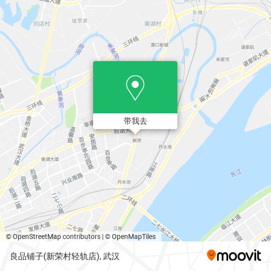 良品铺子(新荣村轻轨店)地图