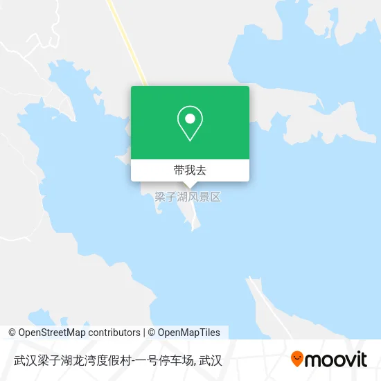 武汉梁子湖龙湾度假村-一号停车场地图